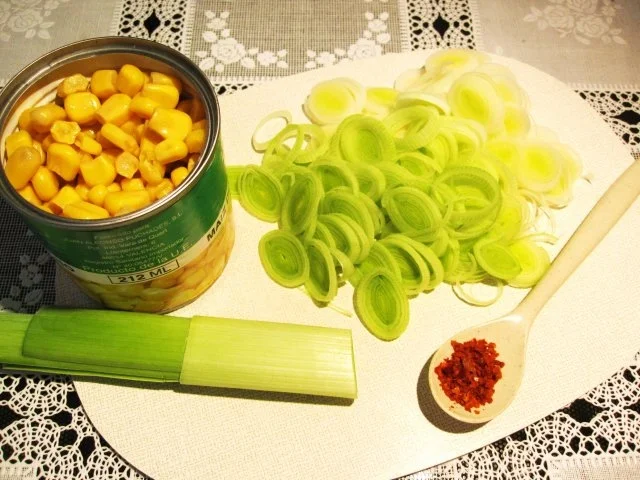 Curry-Reis mit Lauch und Mais ... - Rezept - Bild Nr. 2