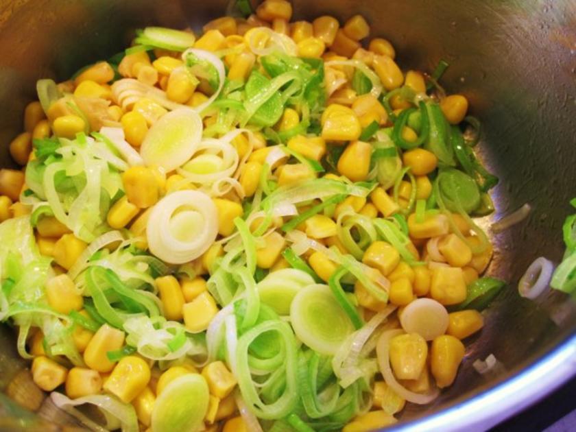 Curry Reis mit Lauch und Mais - schnell & einfach - von mimi Curry Reis mit Lauch und Mais - schnell & einfach - von mimi