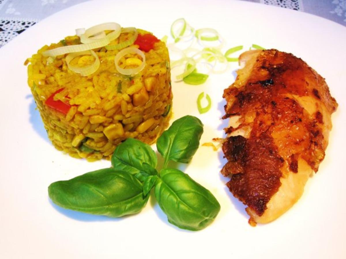 Curry-Reis mit Lauch und Mais ... - Rezept - Bild Nr. 9