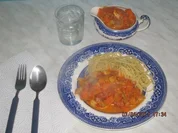 Spaghetti mit Tomaten-Zucchini-Sugo - Rezept