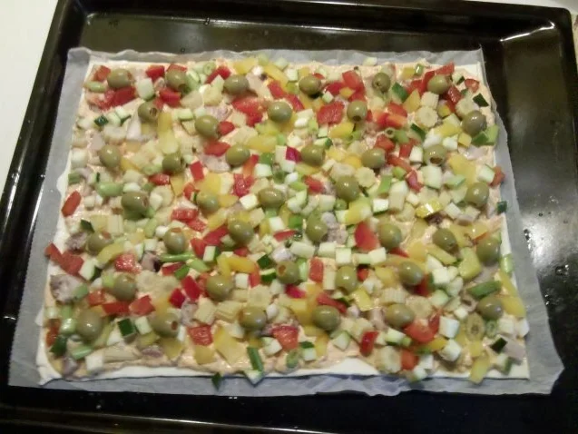 Flammkuchen: Flammkuchen Athene - Rezept - Bild Nr. 8