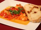 Rezept: Scampi marinati con ciabatta Scampi marinati con ciabatta - Rezept
