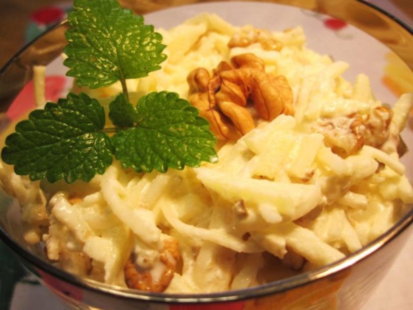 Selleriesalat mit Äpfeln und Walnüssen - einfach - von mimi