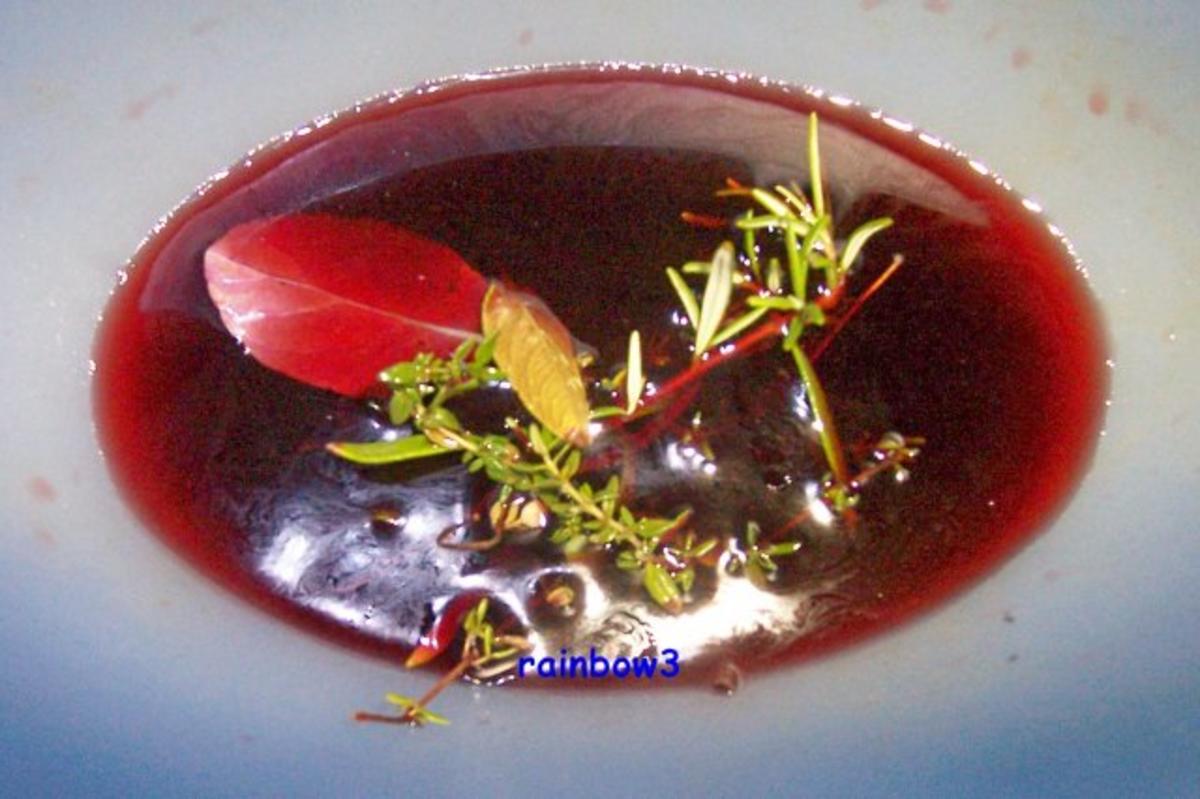 Kochen: Rinderschmorbraten mit Rotweinsauce - Rezept - Bild Nr. 2