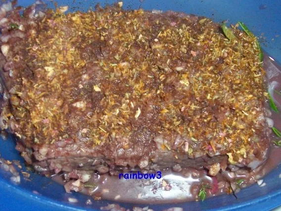Kochen: Rinderschmorbraten mit Rotweinsauce - Rezept - Bild Nr. 6