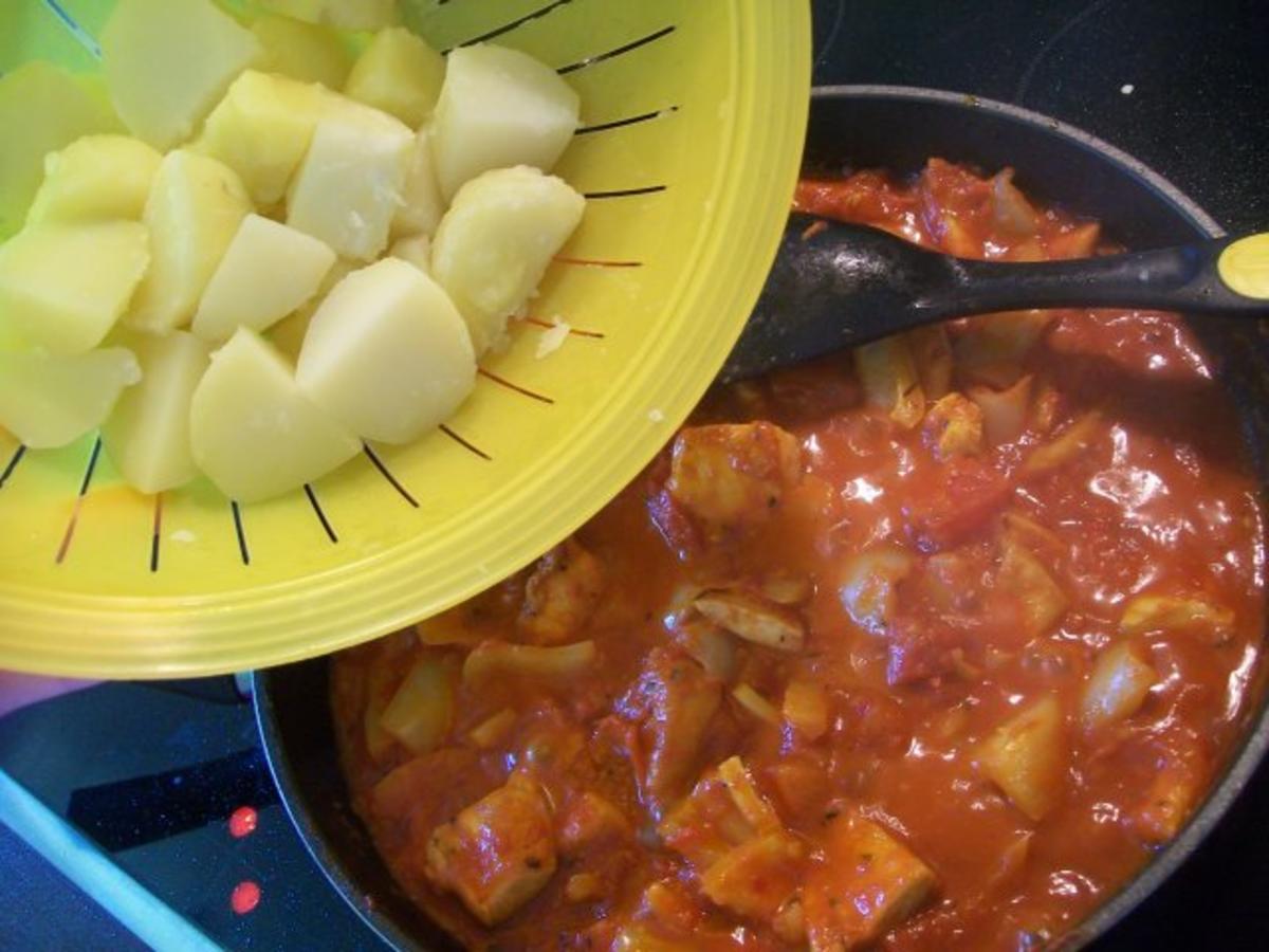 Hähnchenpfanne mit Kartoffeln - Rezept - kochbar.de