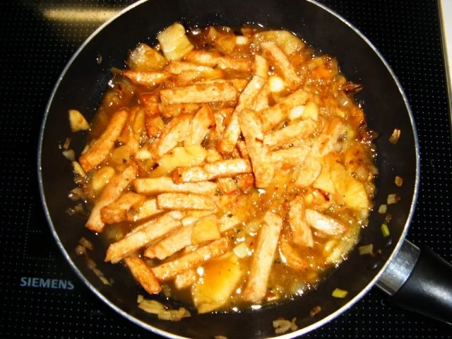 Salat mit warmen Hähnchenstreifen - Rezept - Bild Nr. 7