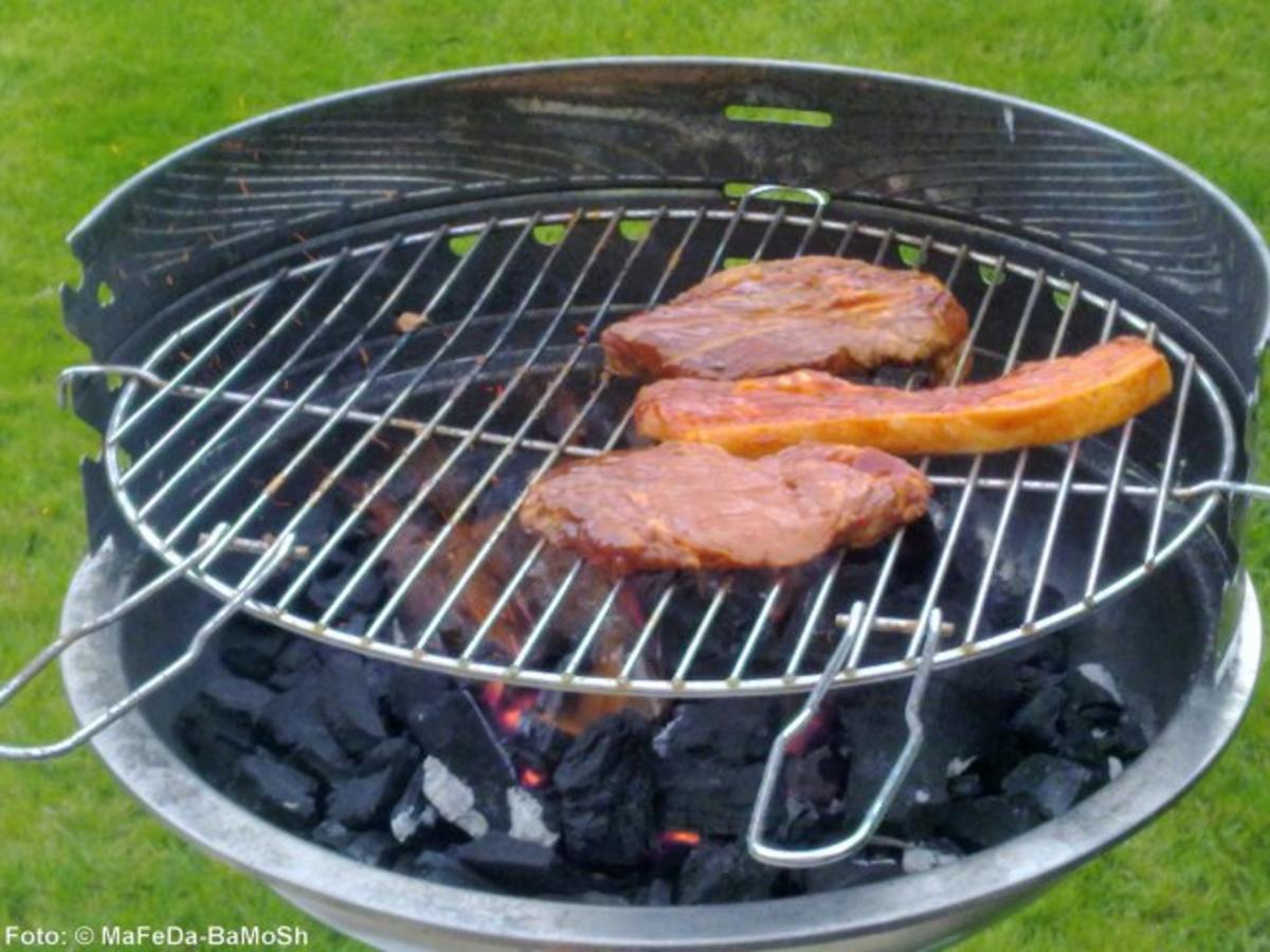 Bilder für Gegrilltes Halsgrat à la Alex - Rezept