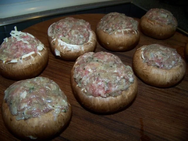 Gefüllte Champignons - Rezept - Bild Nr. 4