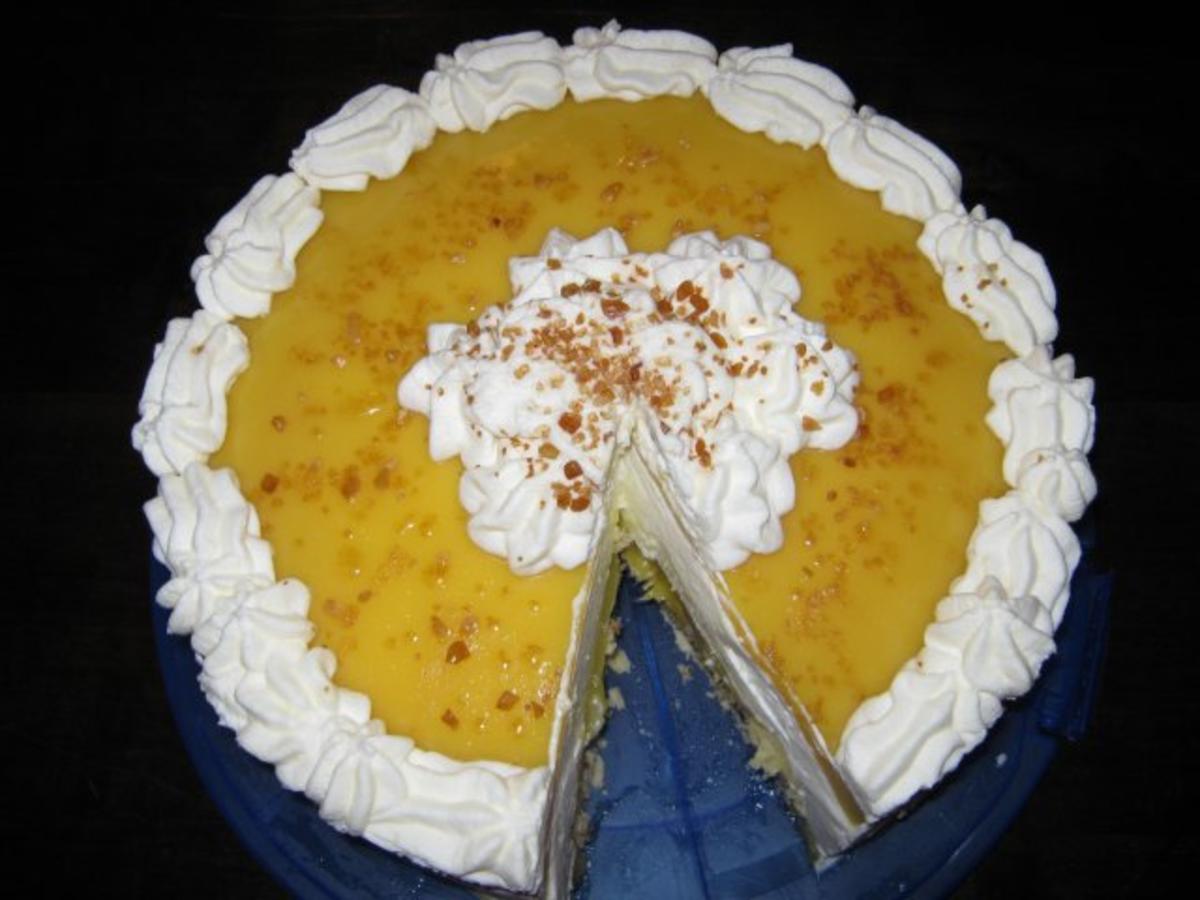 Mango-Sauerrahm-Joghurt-Torte - Rezept mit Bild - kochbar.de