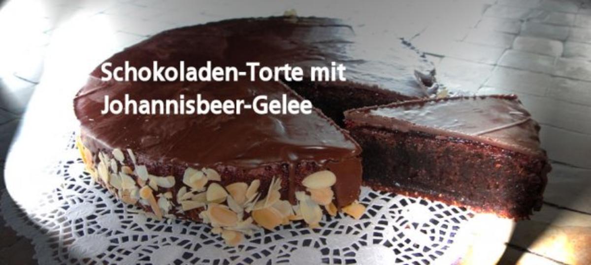 Schokoladen-Torte mit Johannisbeer-Gelée - Rezept - Bild Nr. 11
