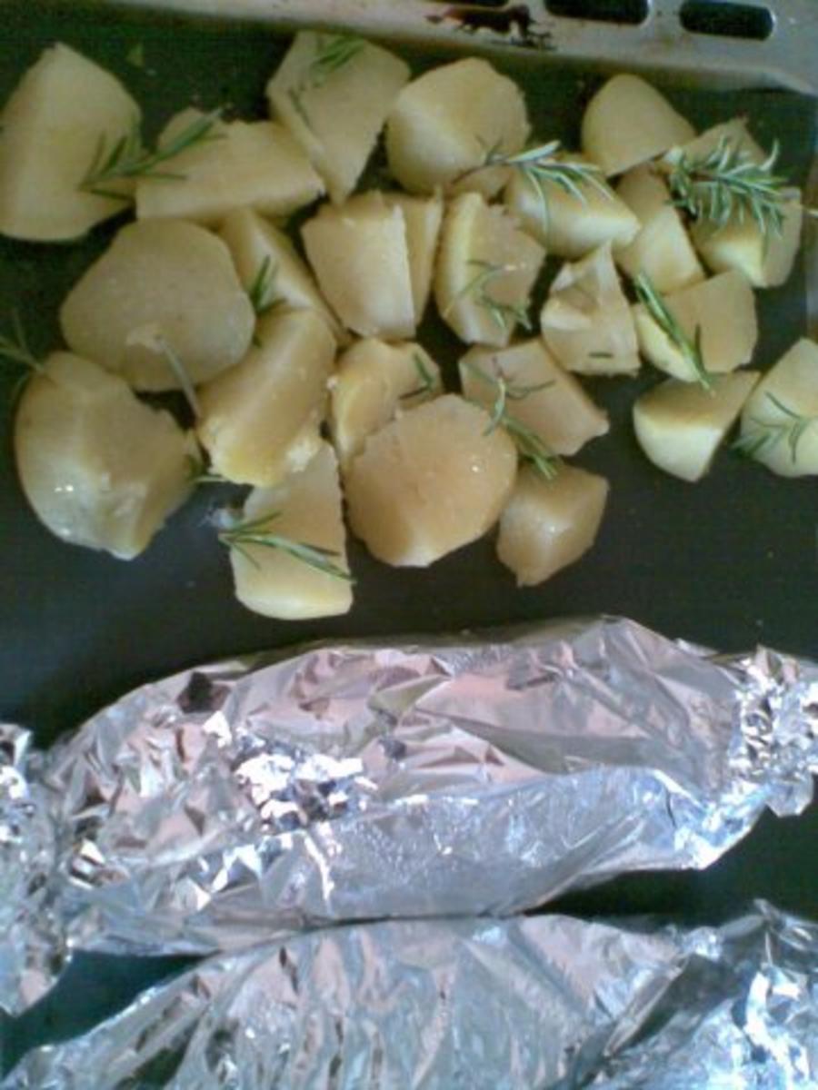 Dorade mit Rosmarinkartoffeln - Rezept - Bild Nr. 3