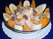 Früchtchen auf Schoko-Joghurtquark - Rezept