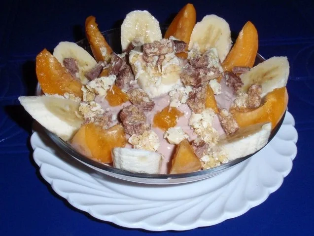 Früchtchen auf Schoko-Joghurtquark - Rezept - Bild Nr. 4