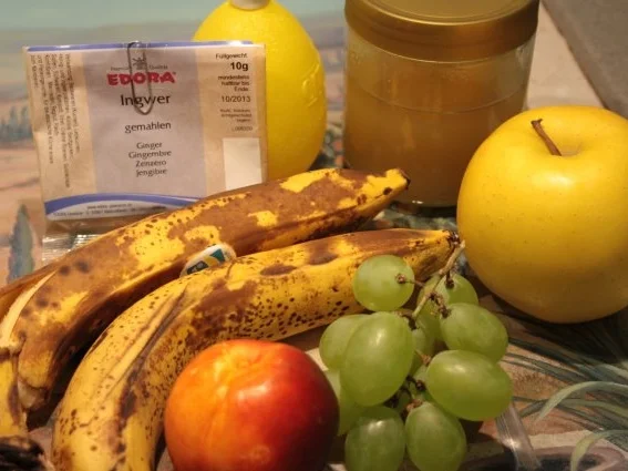 Rezept: Obstsalat "Herbstlaune" Bild Nr. 2 Obstsalat "Herbstlaune" - Rezept - Bild Nr. 2