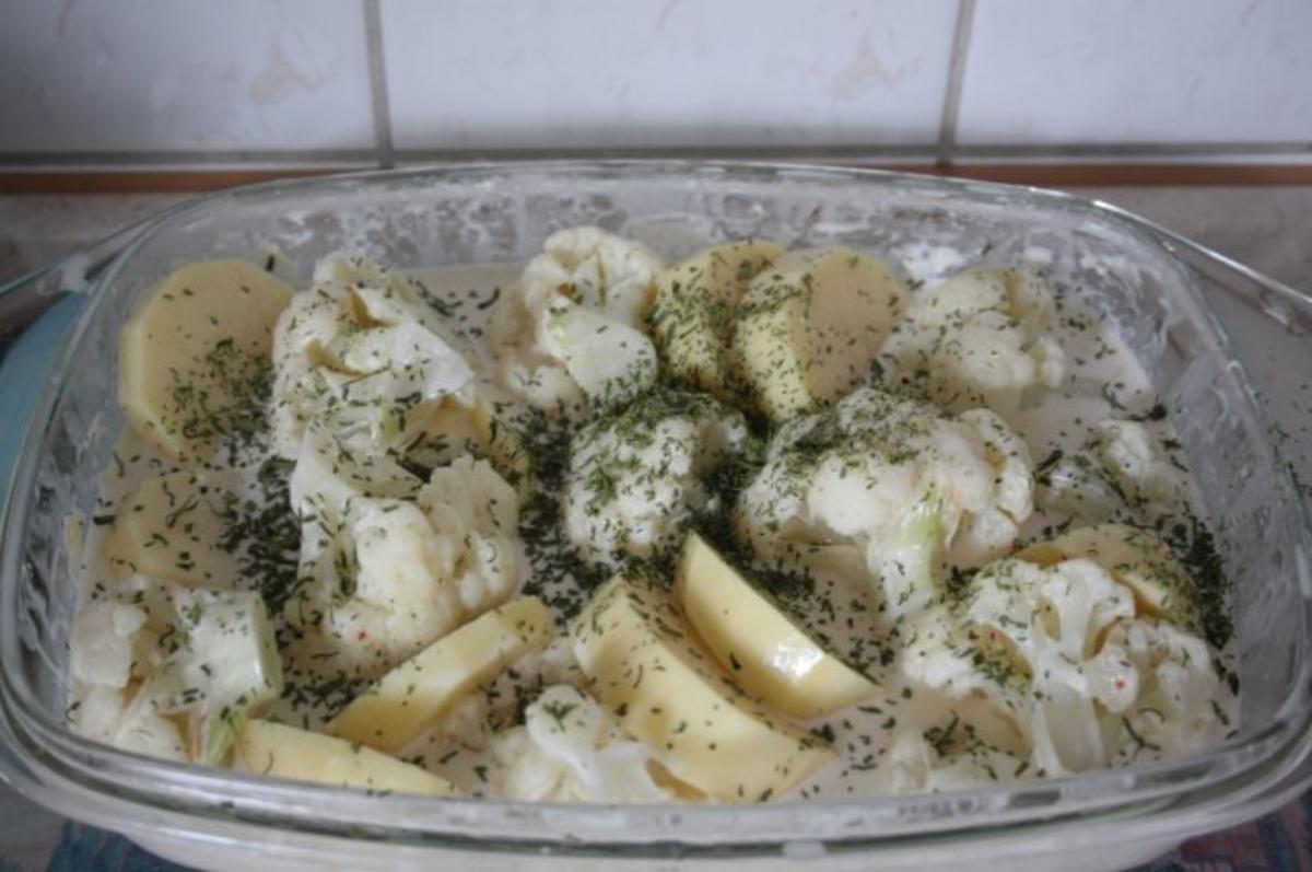 Kartoffel-Blumenkohl-Auflauf - Rezept - Bild Nr. 5