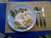 Nudeln: Chilli-Nudeln mexicana mit Ofengemüse - Rezept