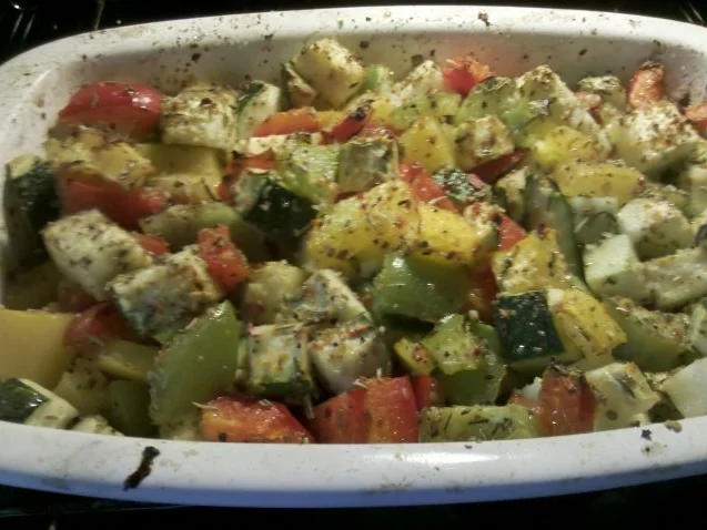 Nudeln: Chilli-Nudeln mexicana mit Ofengemüse - Rezept - Bild Nr. 5