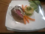 Filet vom Jungbullen an Pommery-Senfsauce - Rezept