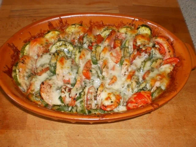 Zucchini-Gratin mit Wurst - Rezept - Bild Nr. 7