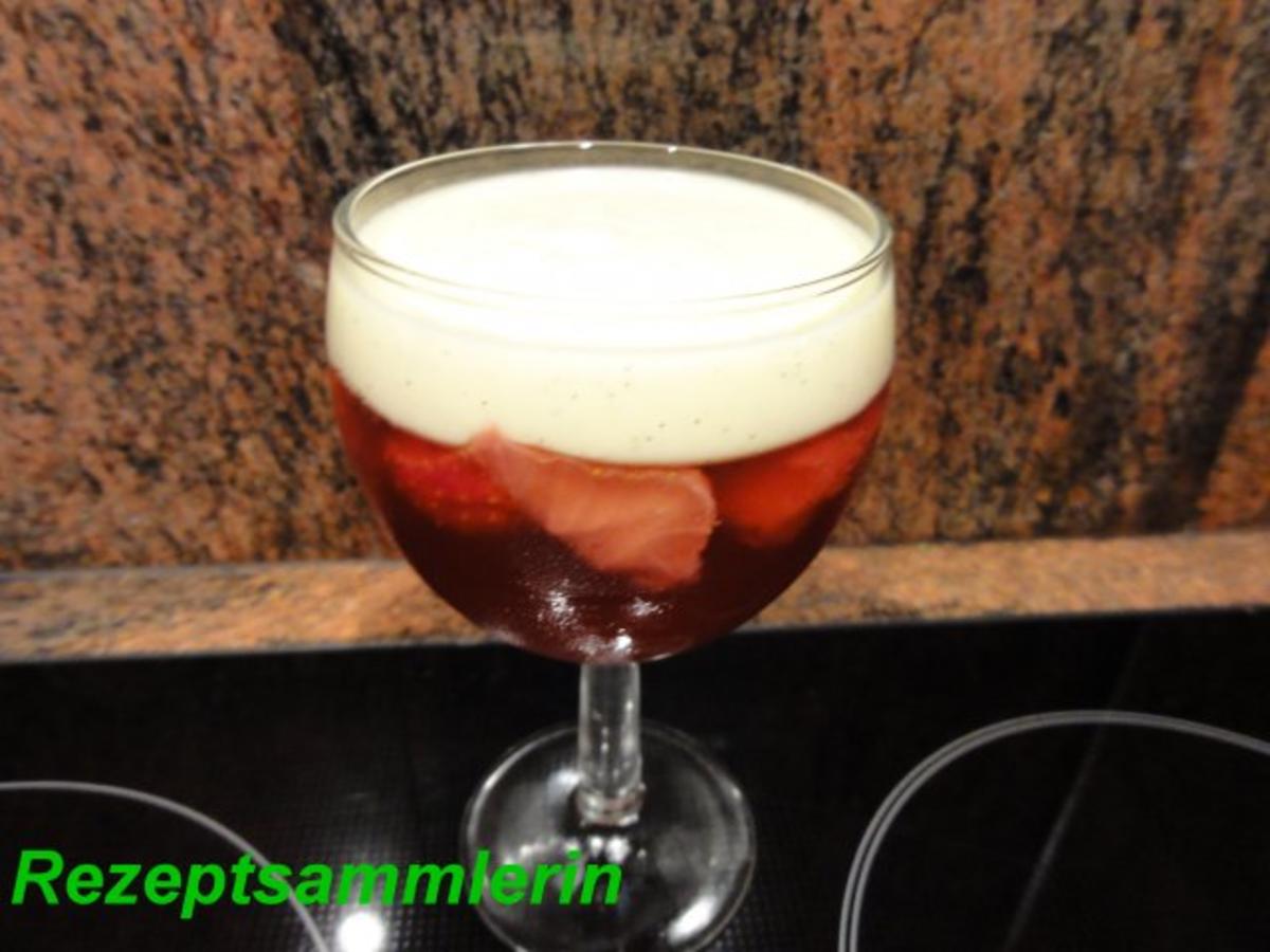 Dessert: ERDBEER-WEIN-GELEE - Rezept mit Bild - kochbar.de