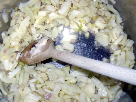 Rezept: Fenchel-Risotto mit Victoriabarschfilet Bild Nr. 2 Fenchel-Risotto mit Victoriabarschfilet - Rezept - Bild Nr. 2