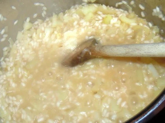 Rezept: Fenchel-Risotto mit Victoriabarschfilet Bild Nr. 5 Fenchel-Risotto mit Victoriabarschfilet - Rezept - Bild Nr. 5