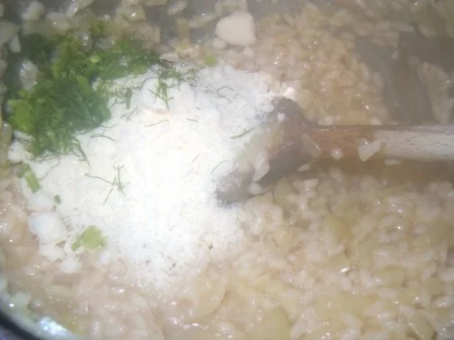 Rezept: Fenchel-Risotto mit Victoriabarschfilet Bild Nr. 7 Fenchel-Risotto mit Victoriabarschfilet - Rezept - Bild Nr. 7