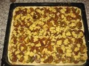 Pflaumenkuchen mit Zimt und Kokosstreusel (LECKER) - Rezept