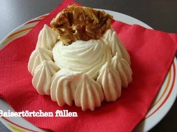 Baiser Törtchen mit Mascarpone Creme - Rezept - Bild Nr. 9