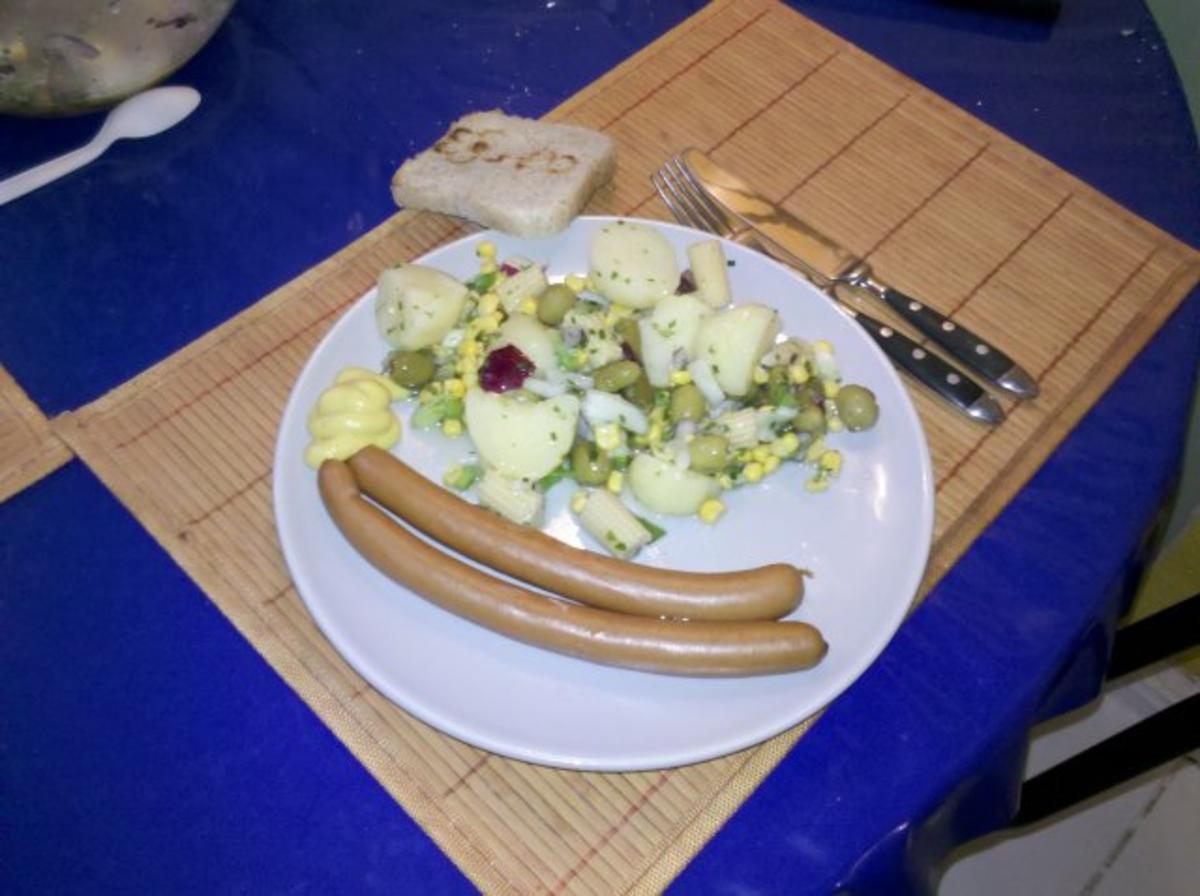 Salat: Wiener Würstchen mit Kartoffelsalat â la Gudrun - Rezept - Bild Nr. 5