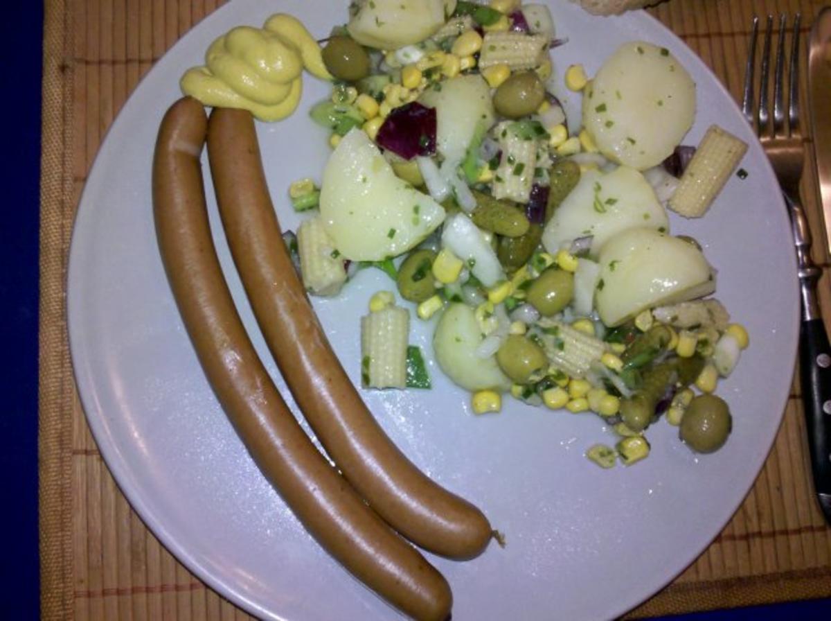 Salat: Wiener Würstchen mit Kartoffelsalat â la Gudrun - Rezept - Bild Nr. 6