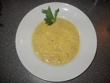 Kürbis-Hackfleischsuppe - Rezept