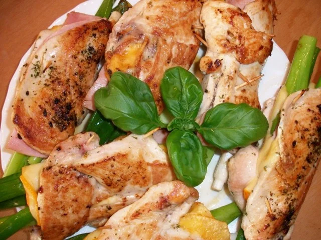 Hähnchenbrustfilet gefüllt.     Zucchinigemüse mal anders..... - Rezept - Bild Nr. 3