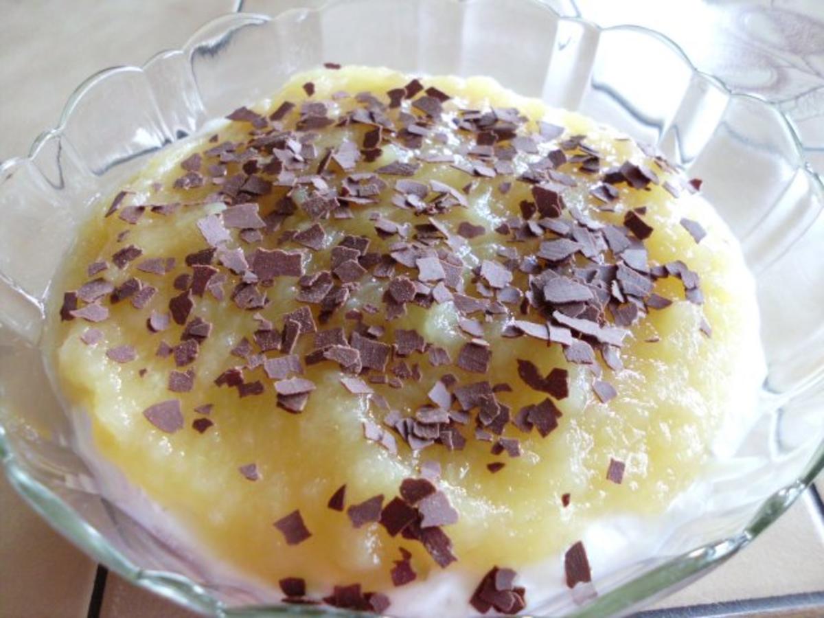 Dänische Apfelspeise - einfach - 52 kcal/100g