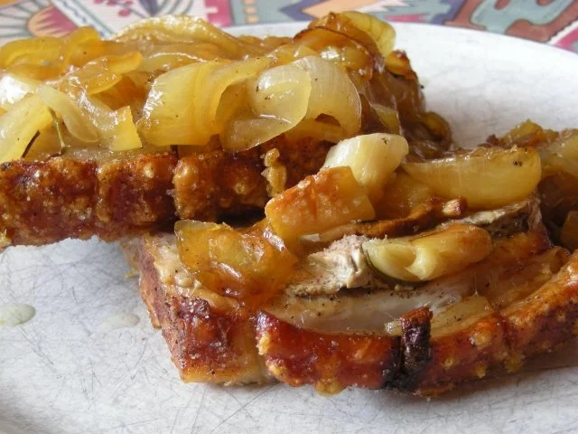 Zwiebelschweinebraten - Rezept - Bild Nr. 4