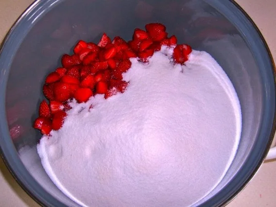 Rezept: Erdbeer-Kokos-Marmelade Bild Nr. 3 Erdbeer-Kokos-Marmelade - Rezept - Bild Nr. 3