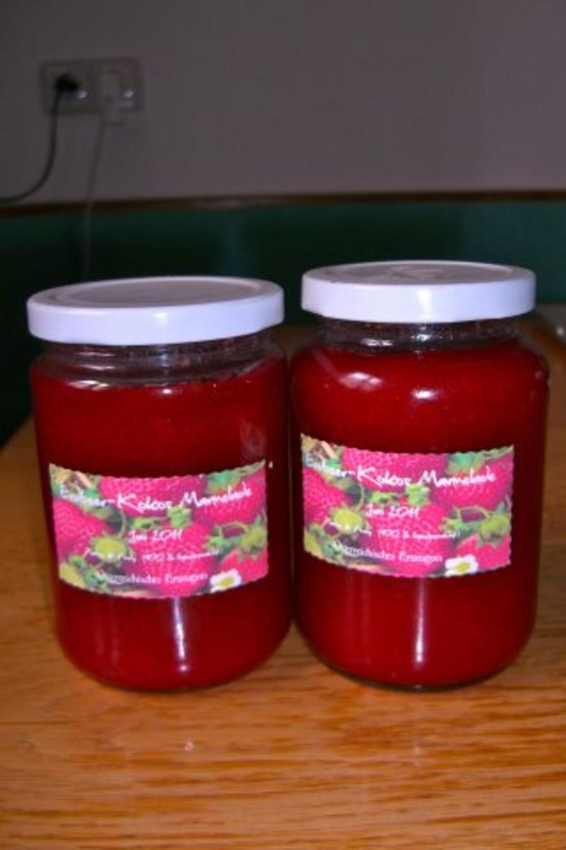 Bilder für Erdbeer-Kokos-Marmelade - Rezept