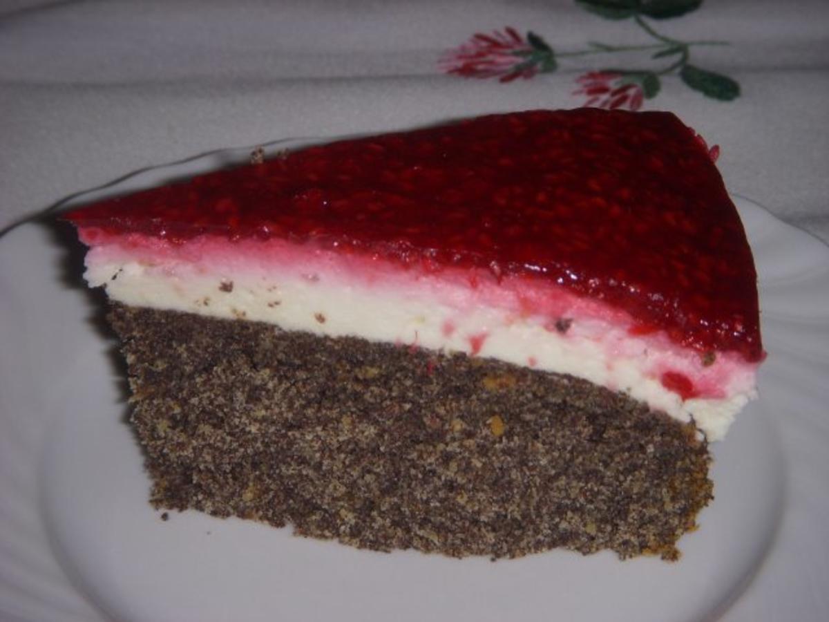 Bilder für MOHN-JOGHURT-TORTE - Rezept