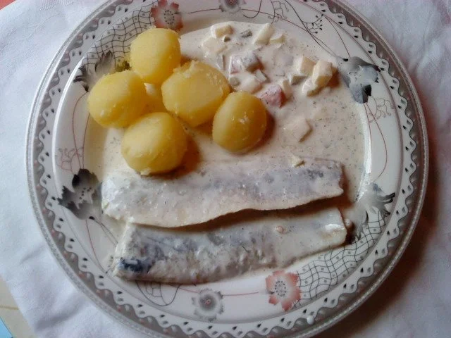 Einmarinierter Hering - Rezept