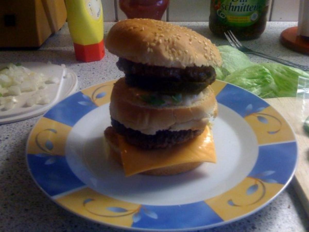 Burger: just a BIG MAeC - Rezept