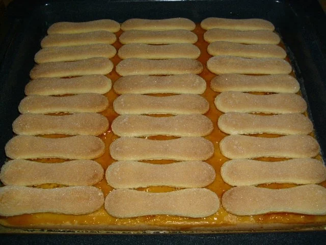 Kirschenmus-Schnitten - Rezept