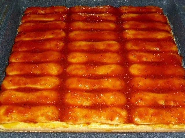 Kirschenmus-Schnitten - Rezept - Bild Nr. 2