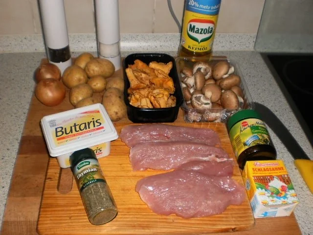 Jägerschnitzel-Auflauf mit Röstkartoffeln - Rezept - Bild Nr. 2