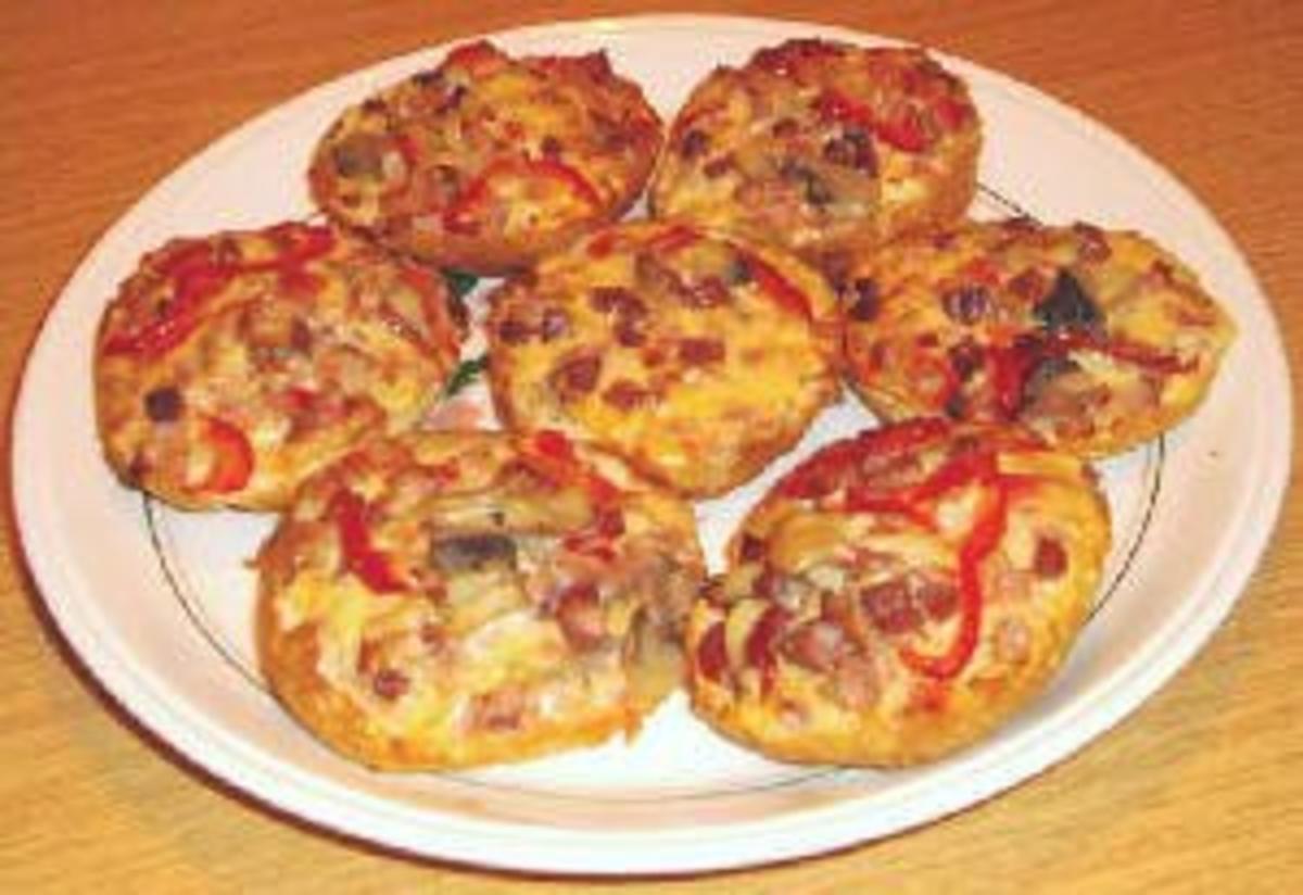 Bilder für Pizzabrötchen Rezept