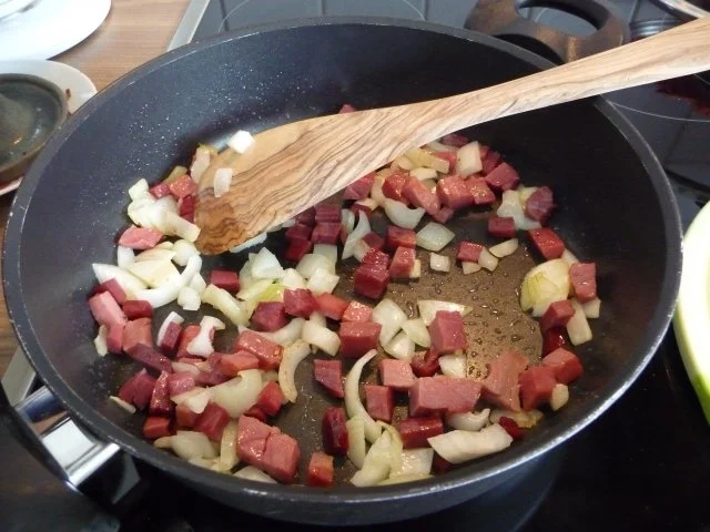 Rezept: Gulasch : Gemüsegulasch mit Spaghetti Bild Nr. 2 Gulasch : Gemüsegulasch mit Spaghetti - Rezept - Bild Nr. 2