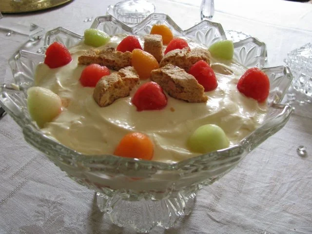 Dessert: Mascarpone-Ricotta-Creme mit Melonen - Rezept - Bild Nr. 4