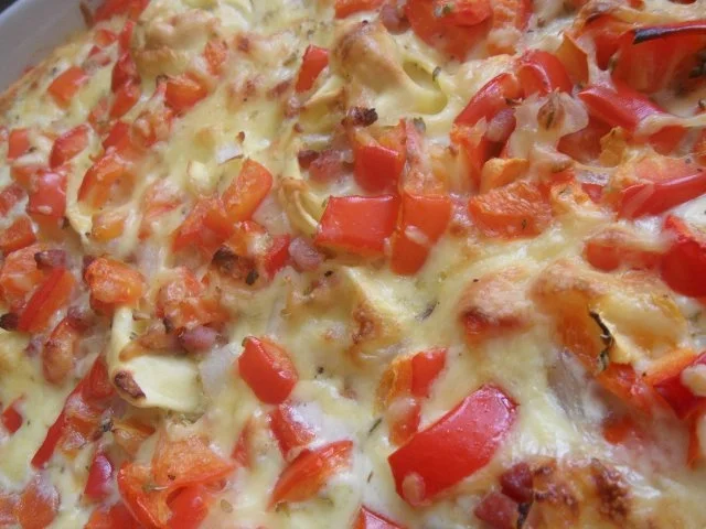 Tortellini-Auflauf „Rot-Weiß” - Rezept - Bild Nr. 15