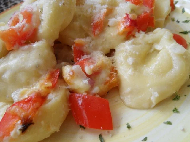 Tortellini-Auflauf „Rot-Weiß” - Rezept - Bild Nr. 16