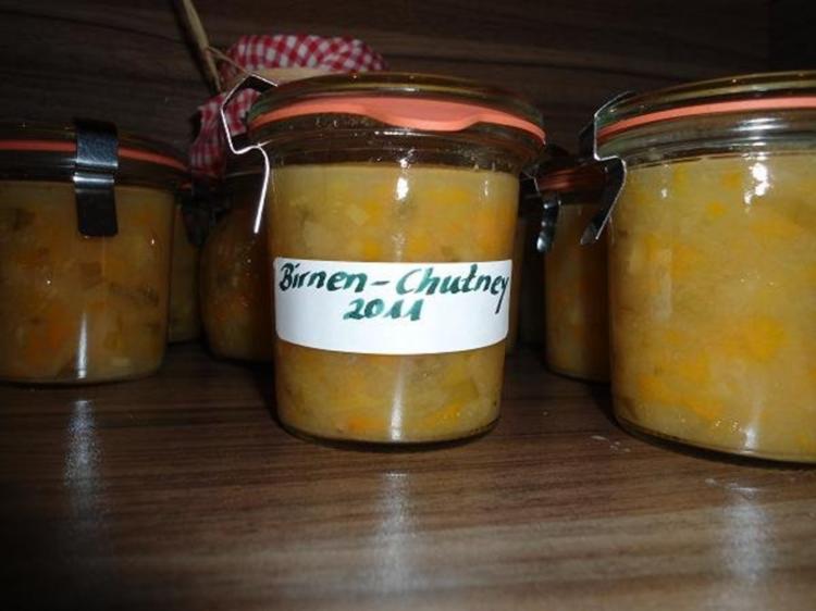 Birnen-Chutney - Rezept mit Bild - kochbar.de